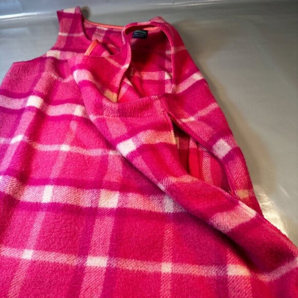 United Colors Benetton Dress Womens Blue Family Italy Wool Windowpane Plaid - Picture 7 of 14